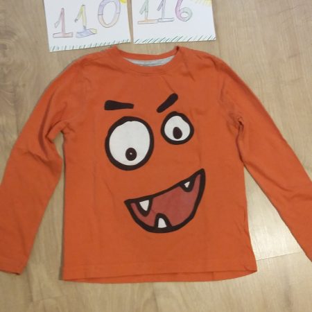 t shirt oranje monster 110