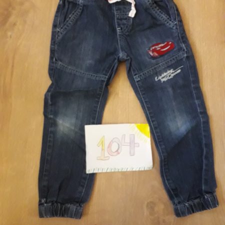 jeans bliksem mcqueen 104