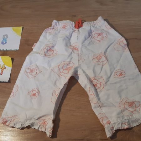 broek wit 98-104