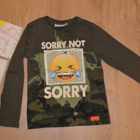 t shirt sorry not sorry 122-128