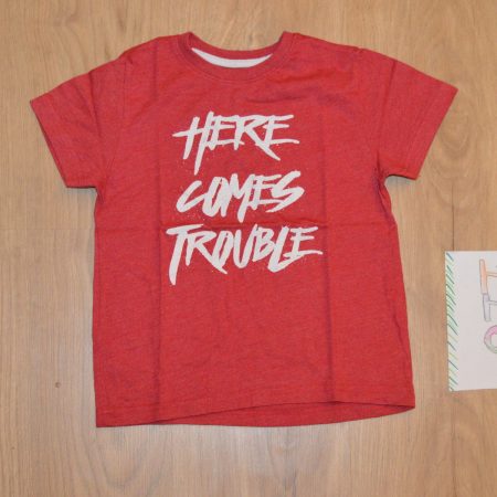 t shirt here comes trouble 116